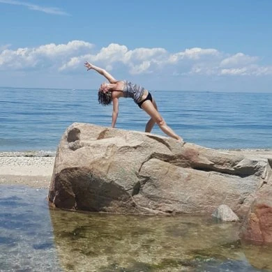 Babette Connor Pisco, instructor at Lotus Hot Yoga