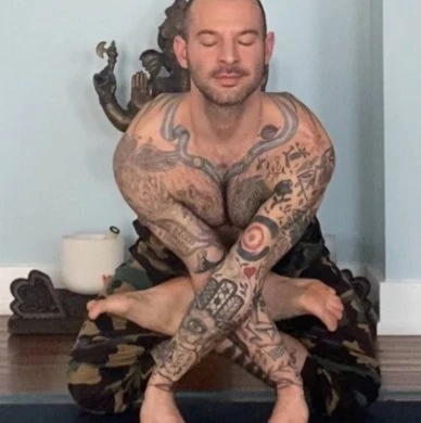 Daniel Sanvitale, instructor at Lotus Hot Yoga